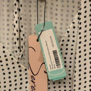 Serein Betwick Printed Sleeveless Blouse Tank Top